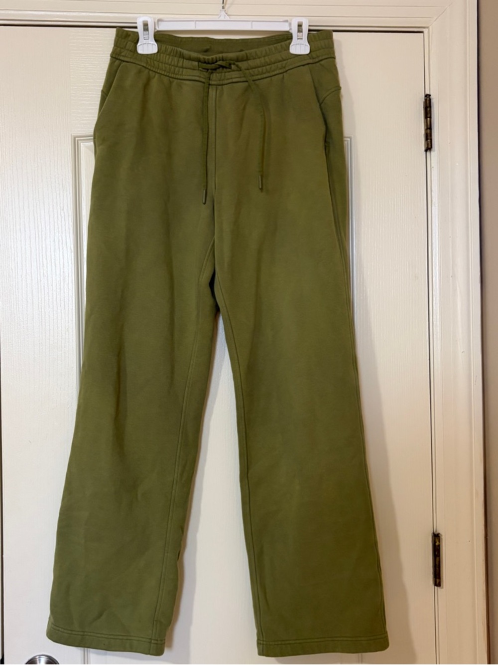 Lululemon Olive Green Drawstring Sweatpants